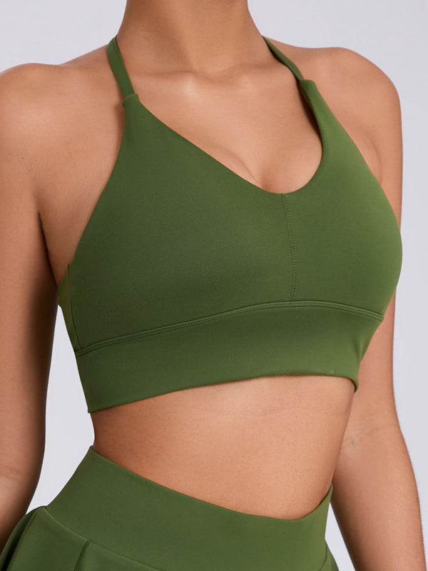 Sleek Deep U Backless Sports Bra