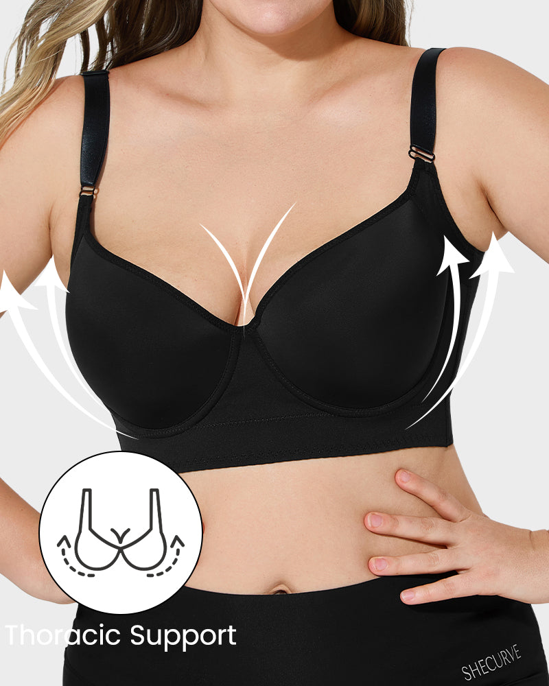 Sleek Lift Back-Smoothing Underwire Bra