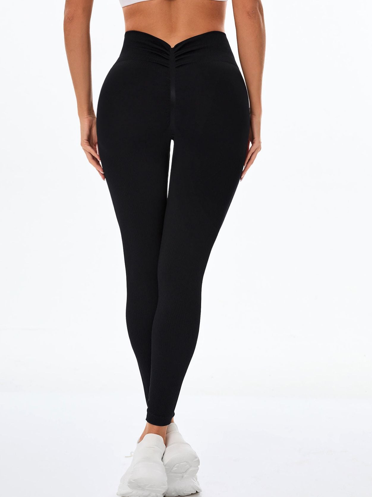 V-Waist Scrunch Bum Fitness Leggings