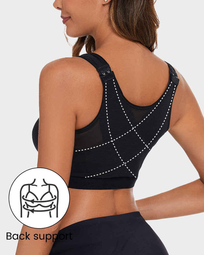 Ella Soft X-Back Posture Support Bra