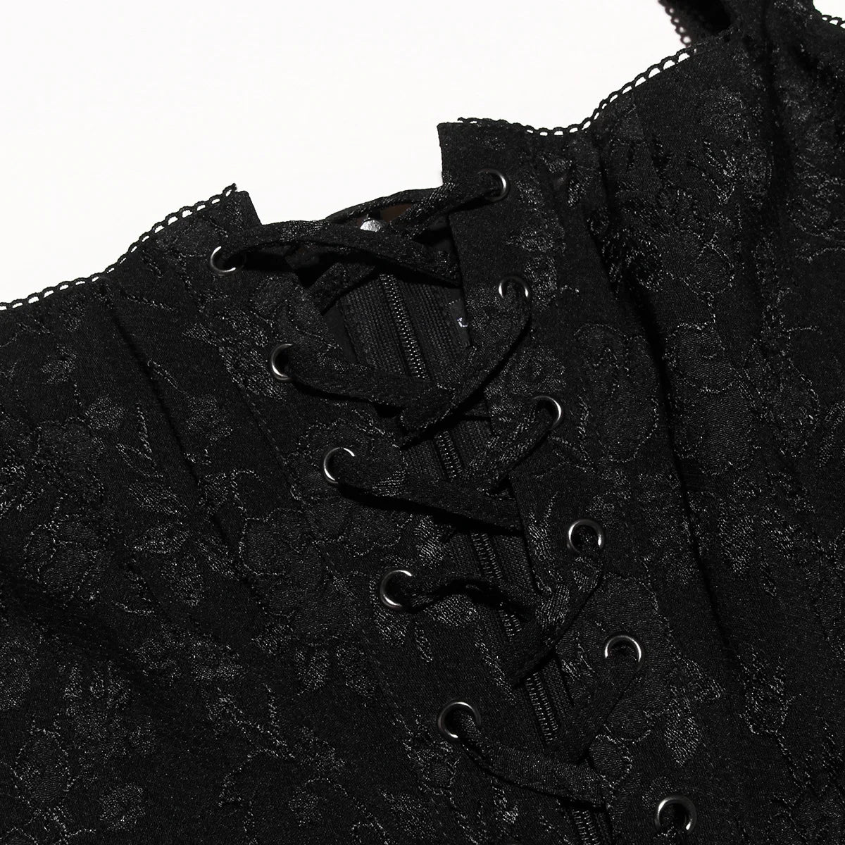 Noir Pleated Black Mini Dress