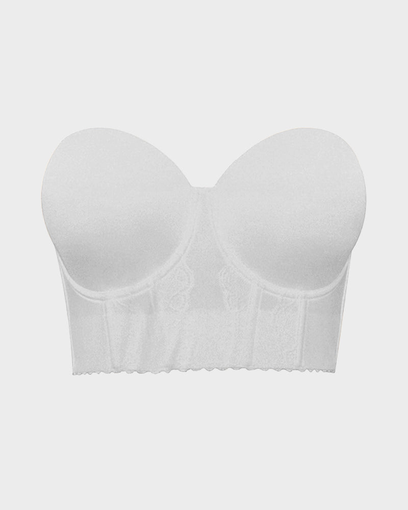 Flawless Fit Low-Back Strapless Bra