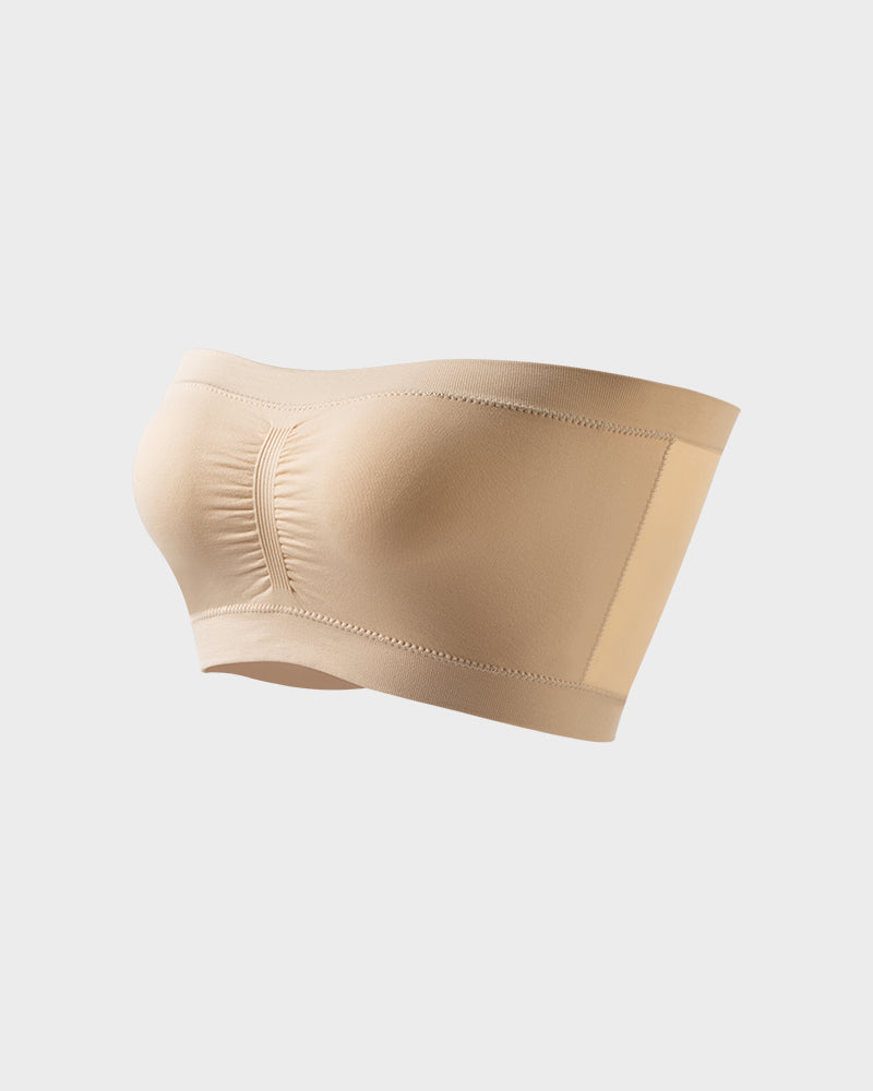 Seamless Strapless Support Bandeau Bra