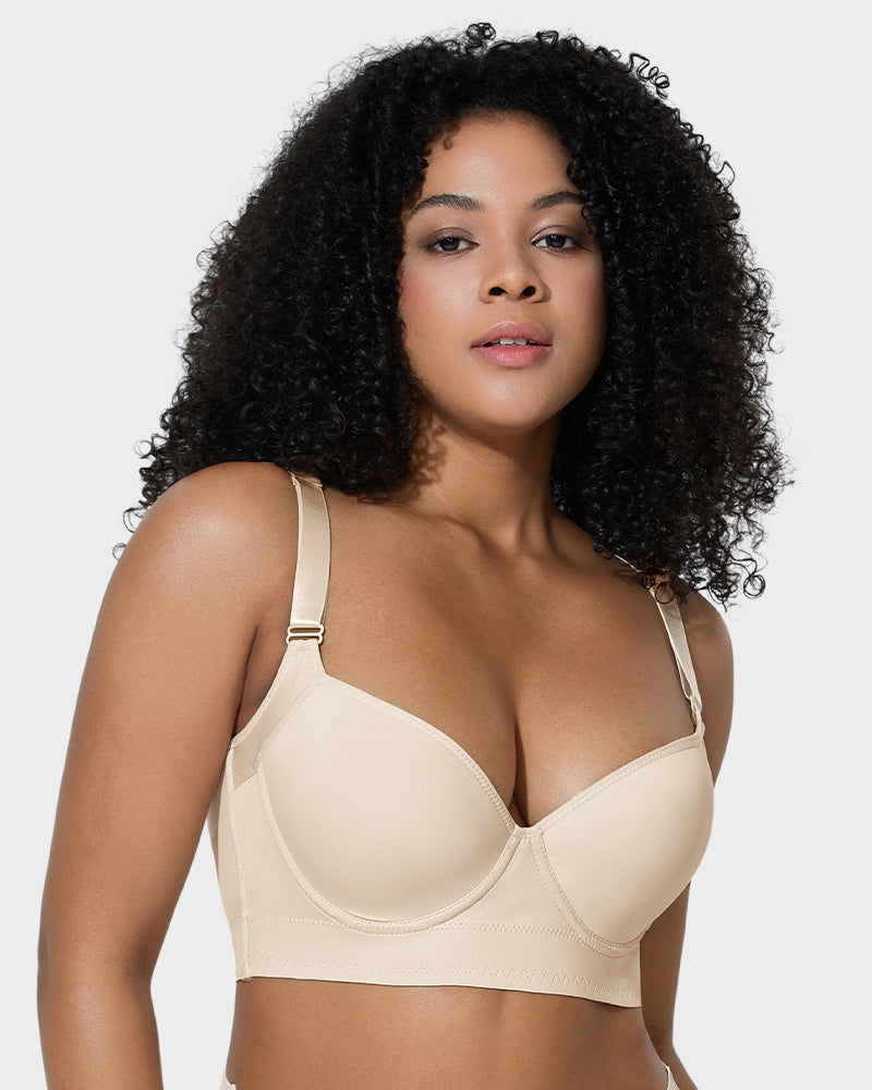 Sleek Lift Back-Smoothing Underwire Bra