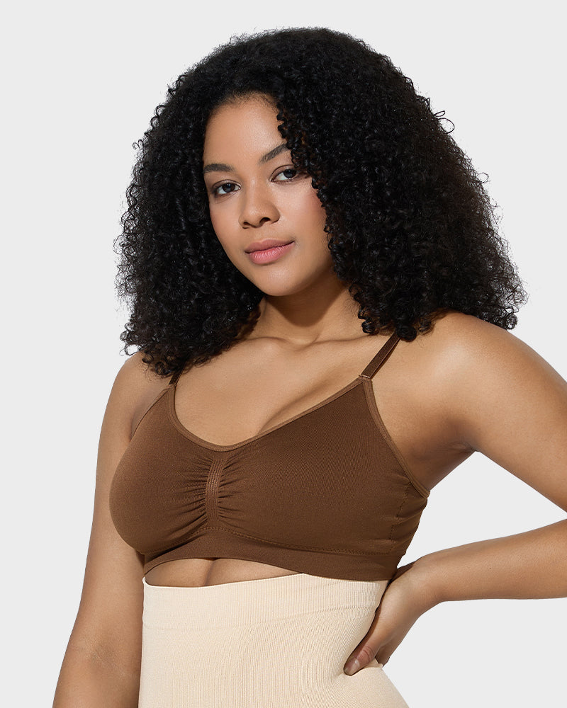 Seamless Comfort Cotton Sculpt Bra