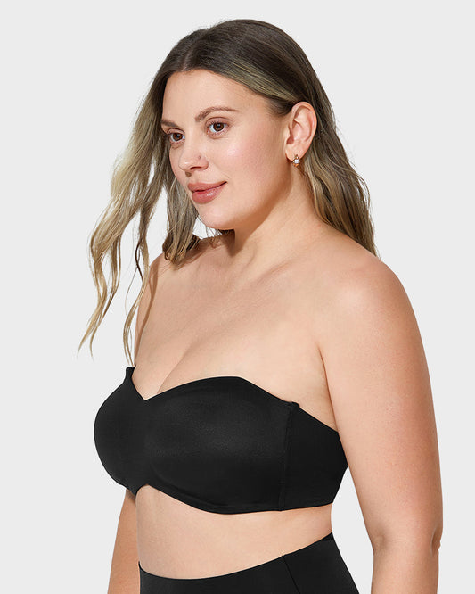 Day Comfort Non-Slip Convertible Bandeau Bra