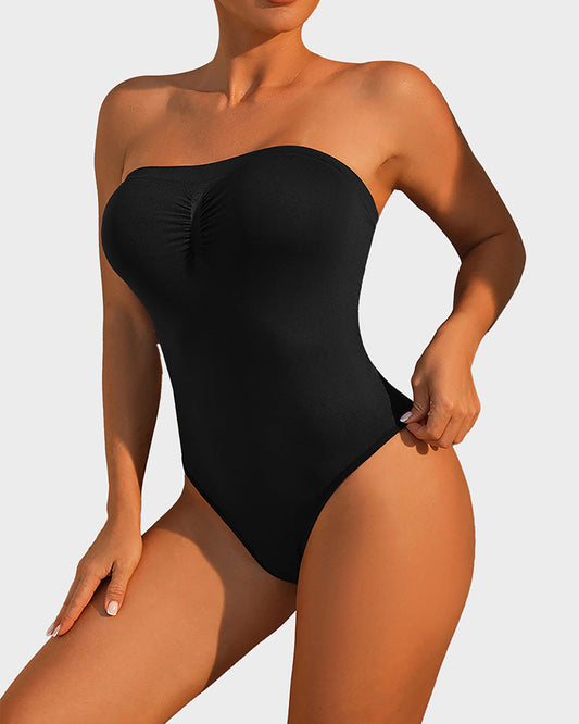 Strapless Tummy Control Bodysuit