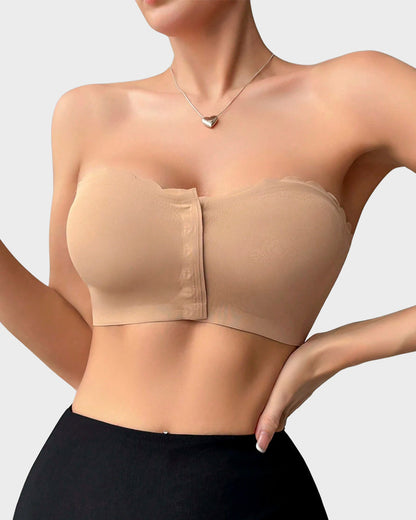 Elegance Strapless Leopard Bra