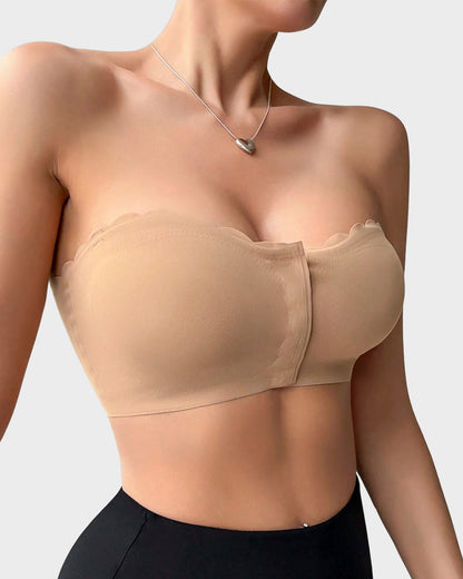 Elegance Strapless Leopard Bra