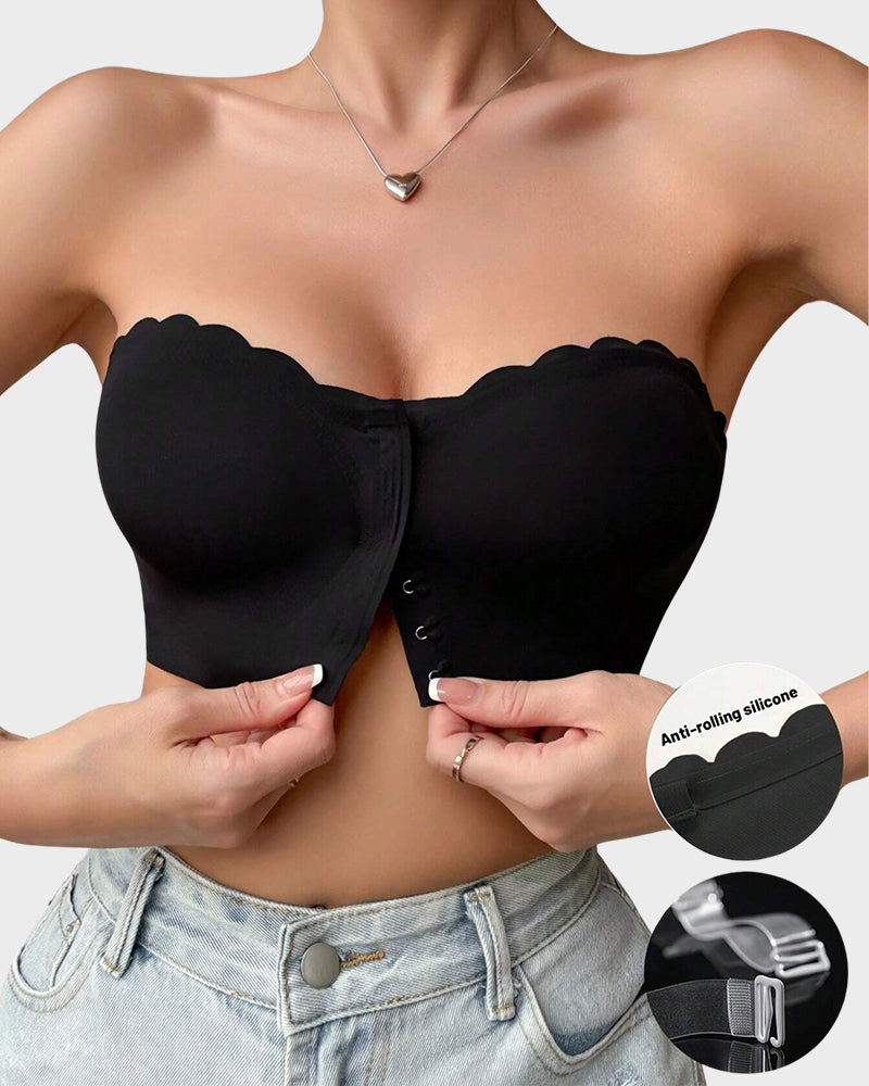 Elegance Strapless Leopard Bra