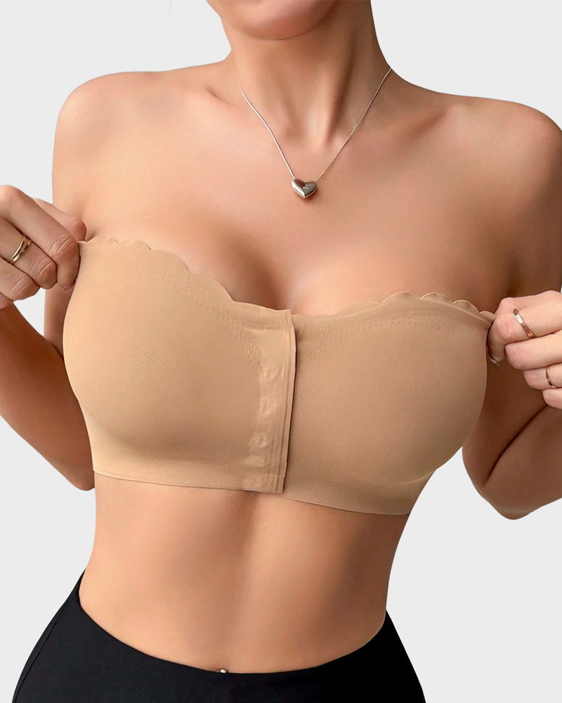 Elegance Strapless Leopard Bra