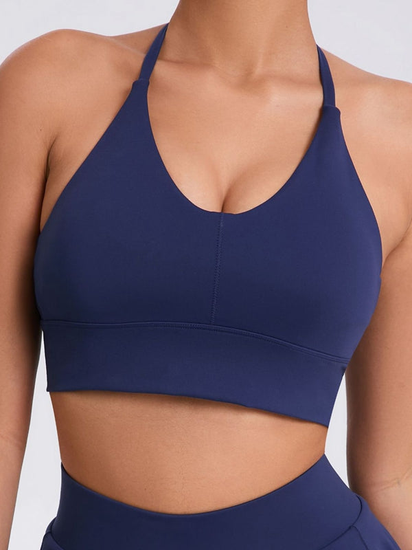 Sleek Deep U Backless Sports Bra
