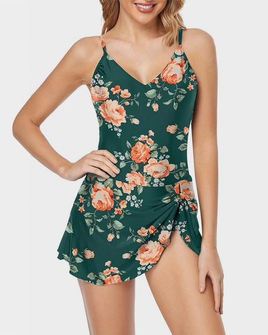 Chic Curve-Hugging Tummy Control Swimsuit