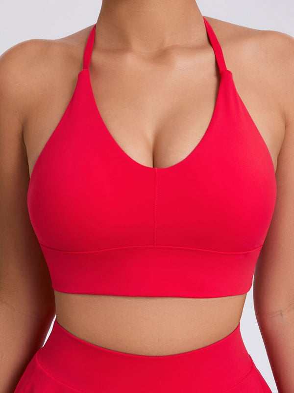 Sleek Deep U Backless Sports Bra