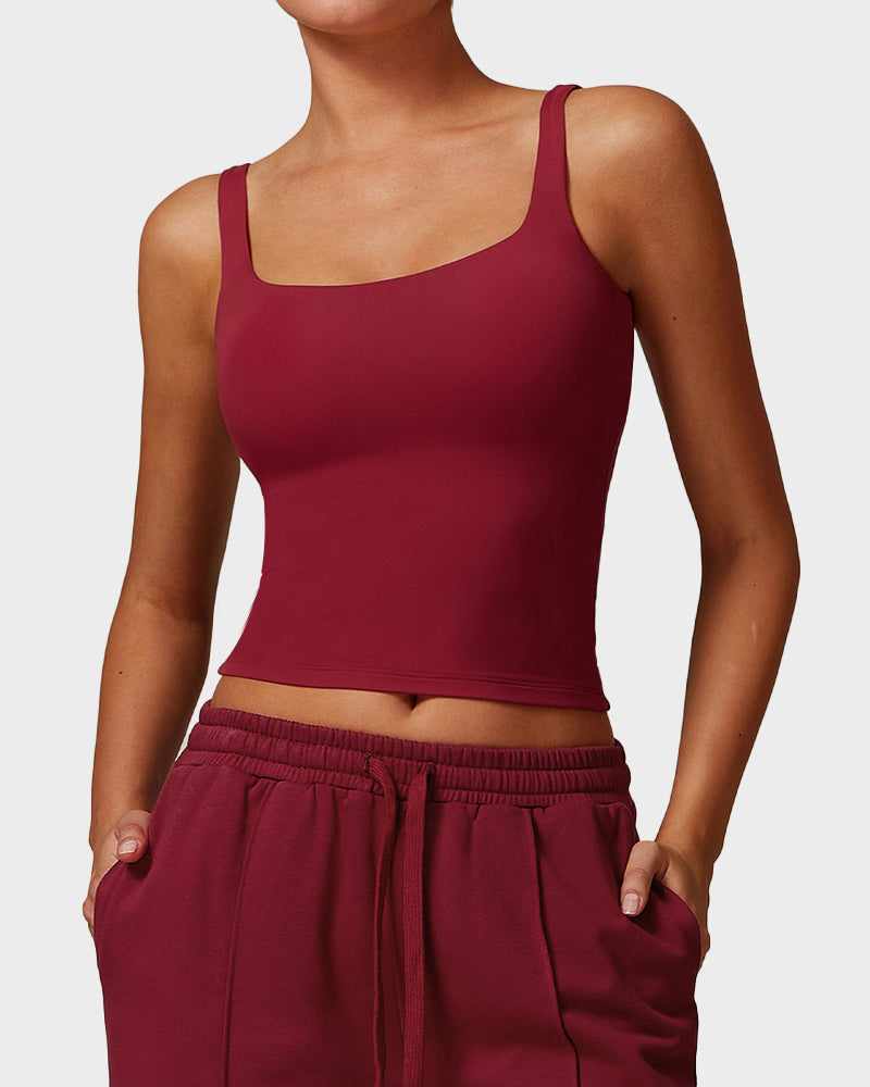 Seamless Padded Fitness Tank Top