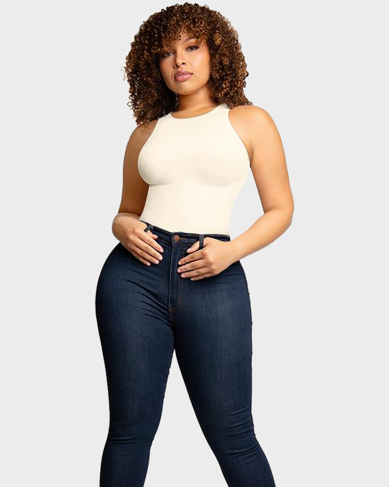 Sleeveless Sculpting Bodysuit Shapewear