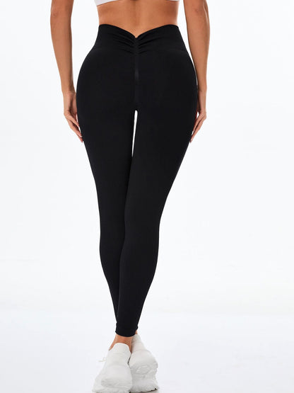V-Waist Scrunch Bum Fitness Leggings