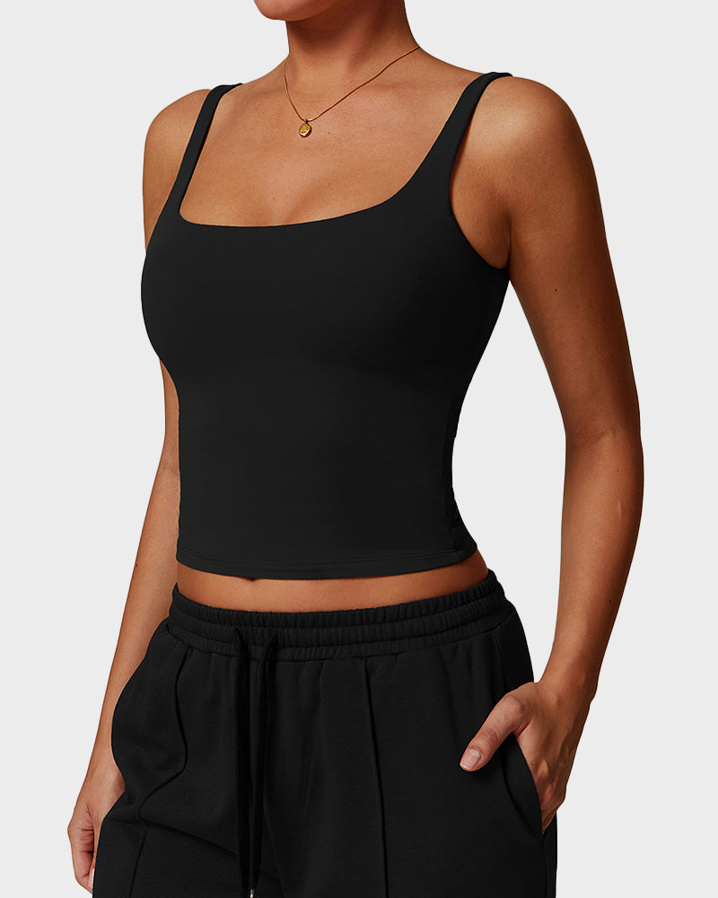 Seamless Padded Fitness Tank Top