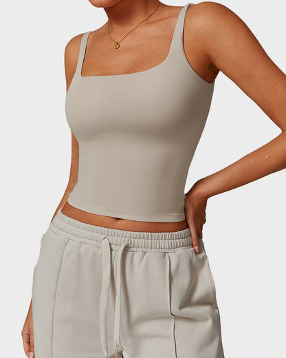 Seamless Padded Fitness Tank Top