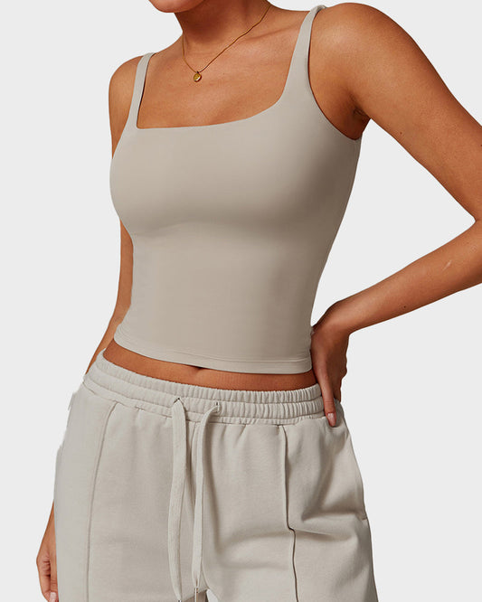 Seamless Padded Fitness Tank Top