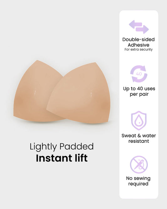 Invisible Adhesive Lift Inserts for Cleavage