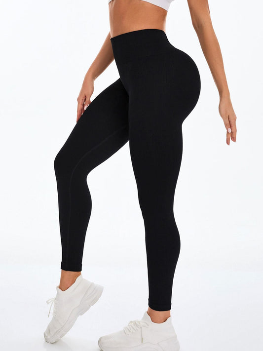 V-Waist Scrunch Bum Fitness Leggings