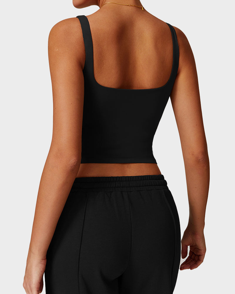 Seamless Padded Fitness Tank Top
