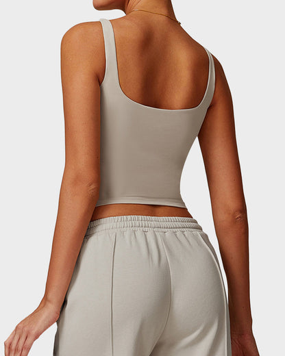 Seamless Padded Fitness Tank Top