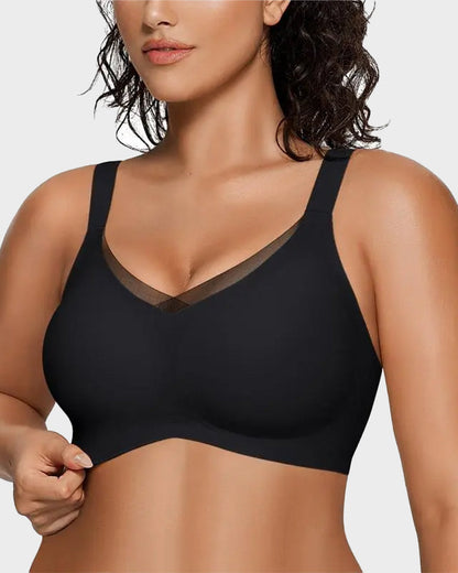 Supportive V-Mesh Wireless Bra