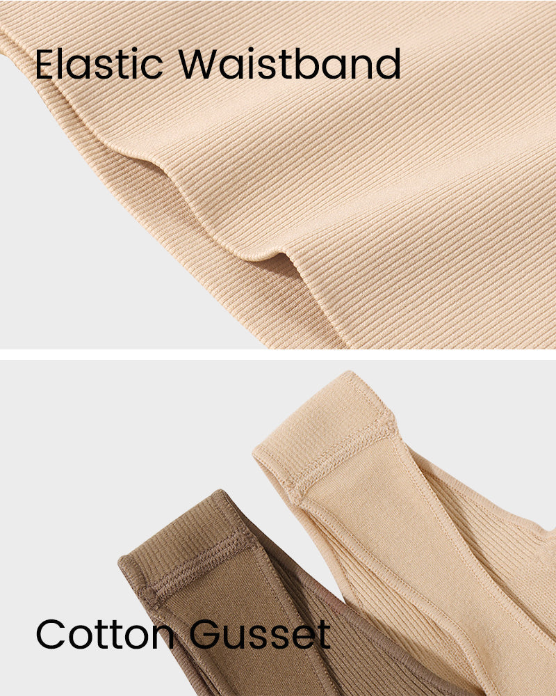 Ultra High-Waist Seamless Tummy Support Thong