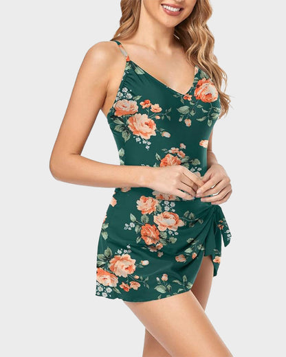 Chic Curve-Hugging Tummy Control Swimsuit