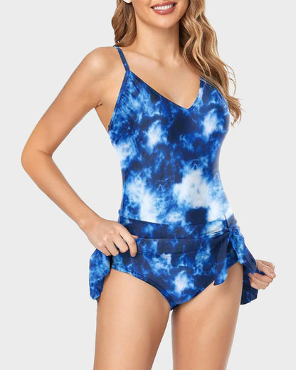 Chic Curve-Hugging Tummy Control Swimsuit