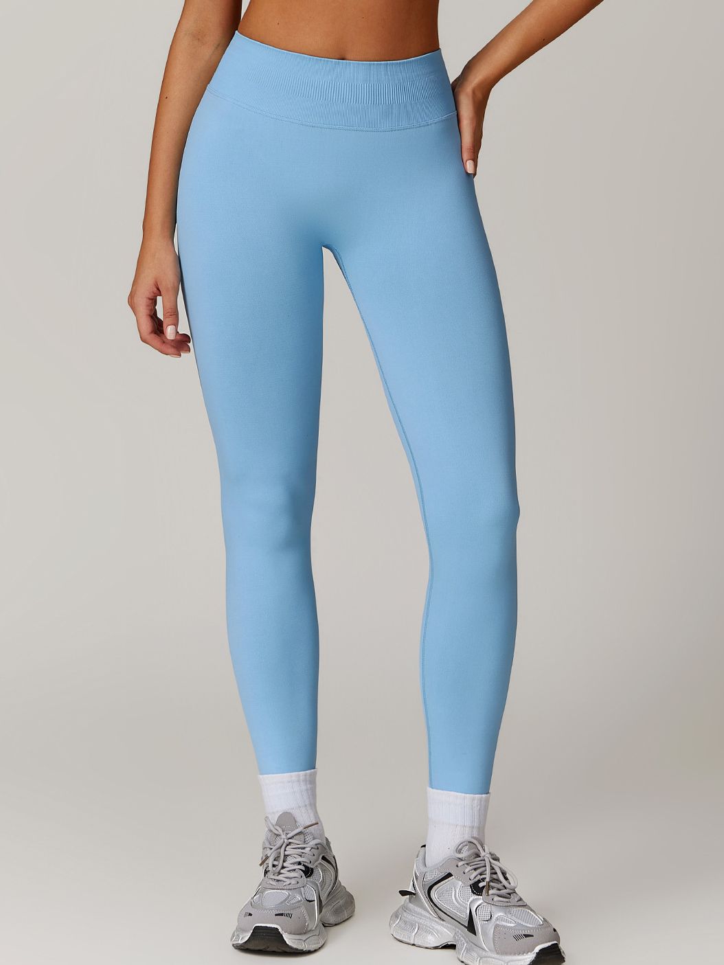 High-Waisted Seamless Scrunch Booty Leggings