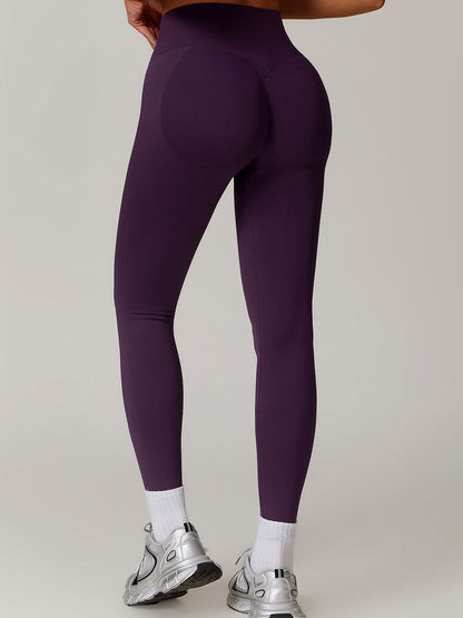 High-Waisted Seamless Scrunch Booty Leggings
