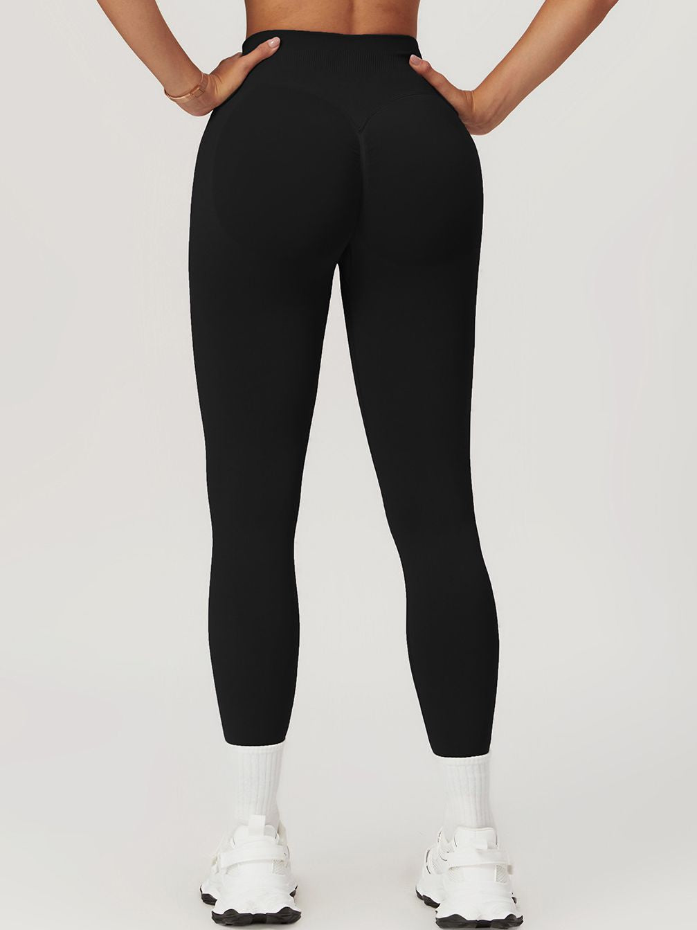 High-Waisted Seamless Scrunch Booty Leggings