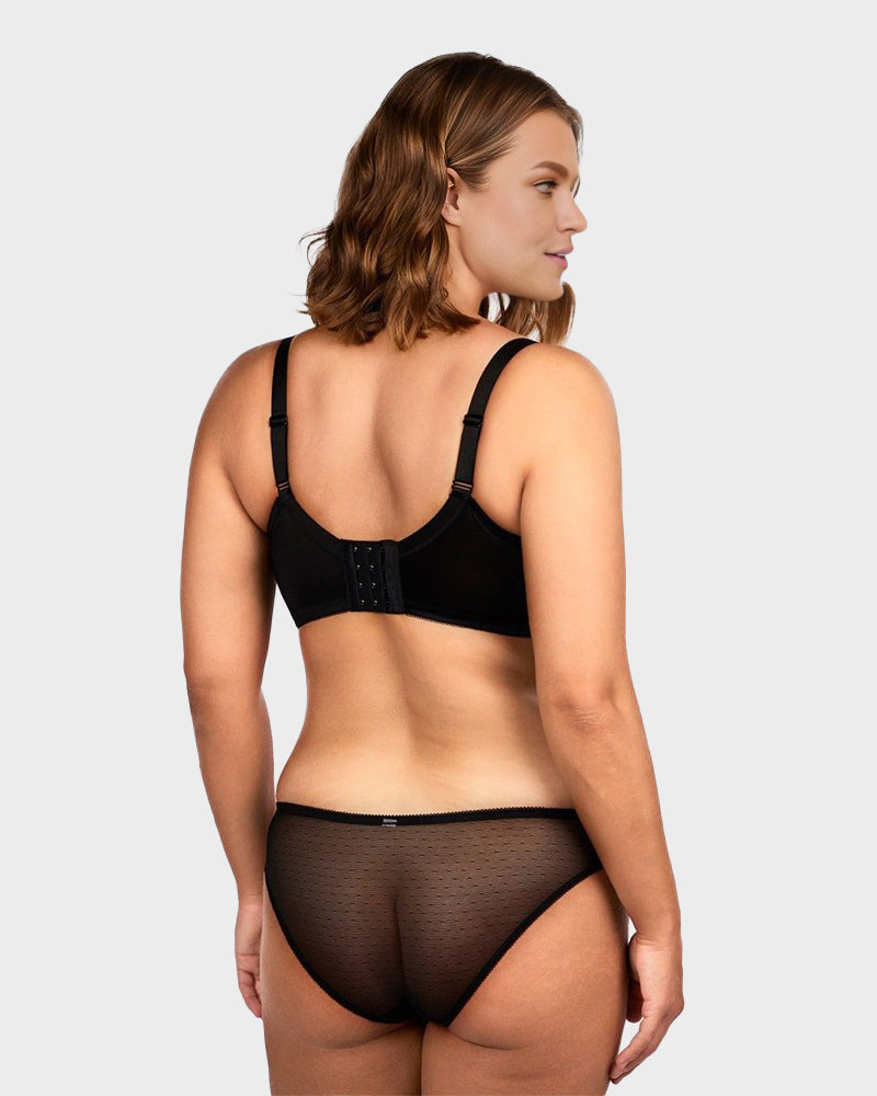 Petal Lace Minimizer Bra for Summer