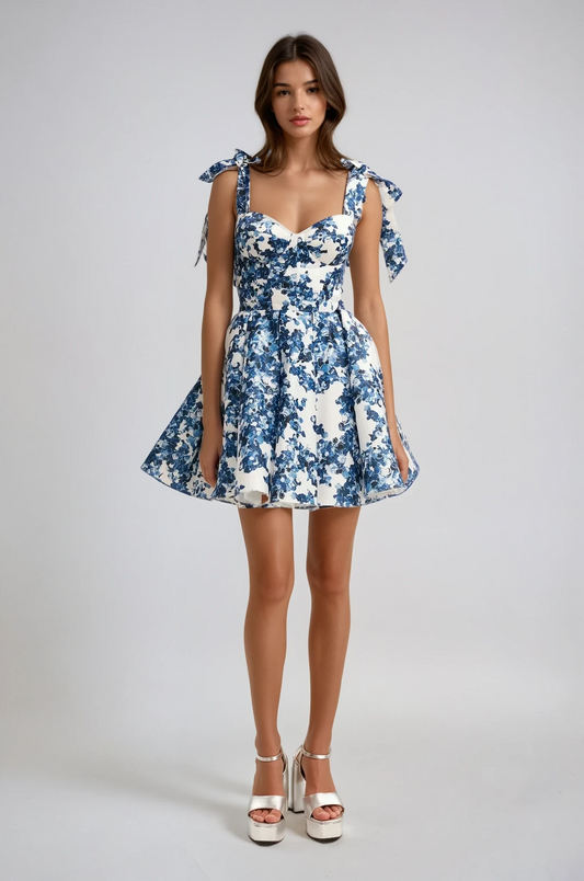Pomona Floral Mini Dress