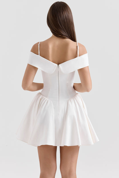 Cassia Off-Shoulder Mini Dress