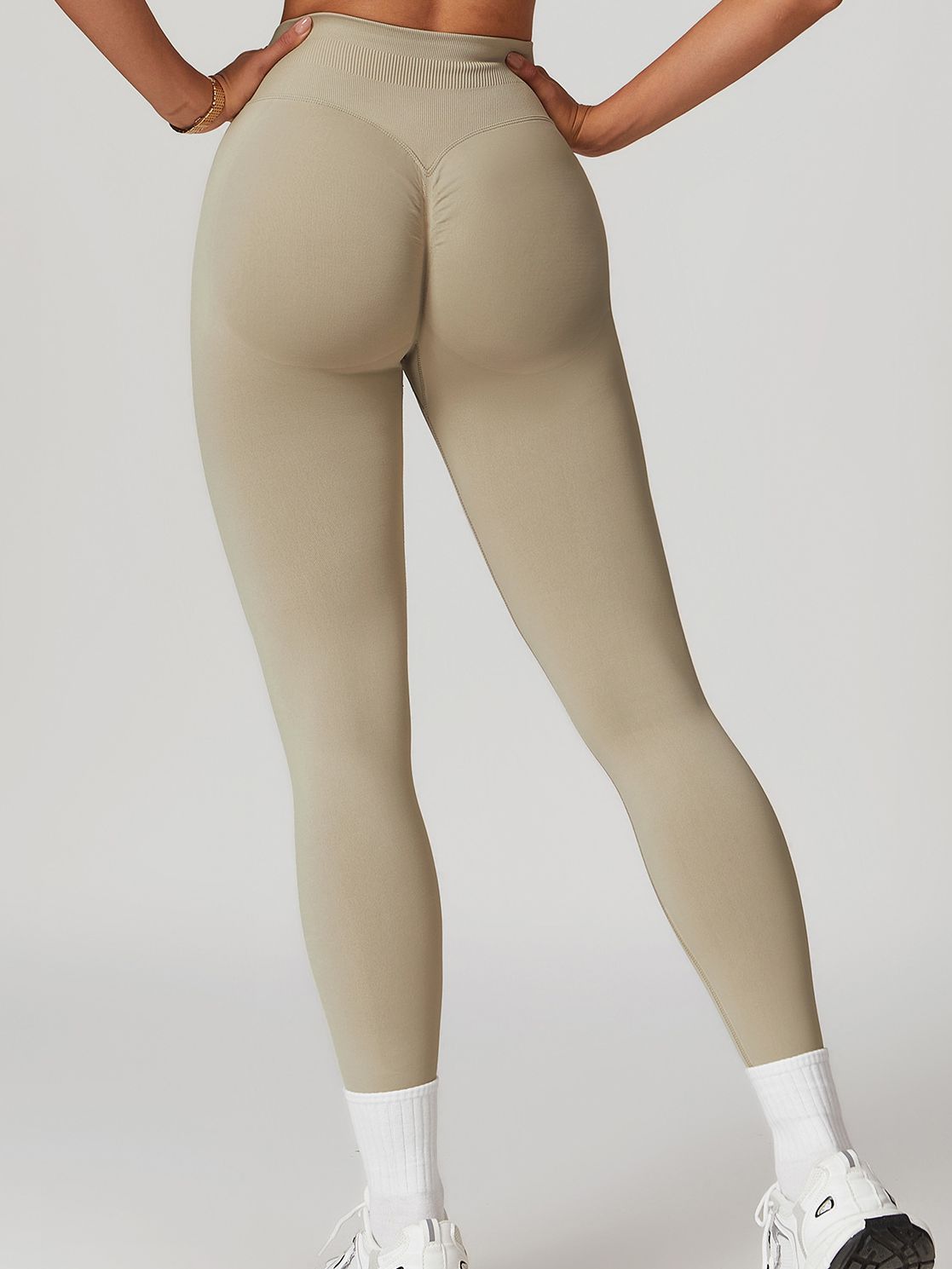High-Waisted Seamless Scrunch Booty Leggings