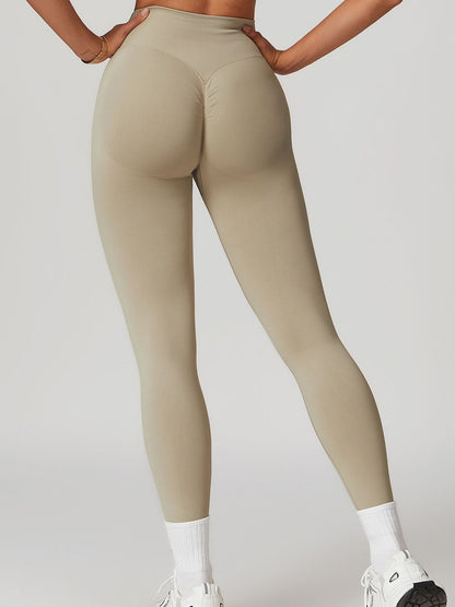High-Waisted Seamless Scrunch Booty Leggings