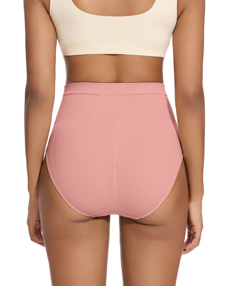 Mid-Waist Tummy Support Brief Panty
