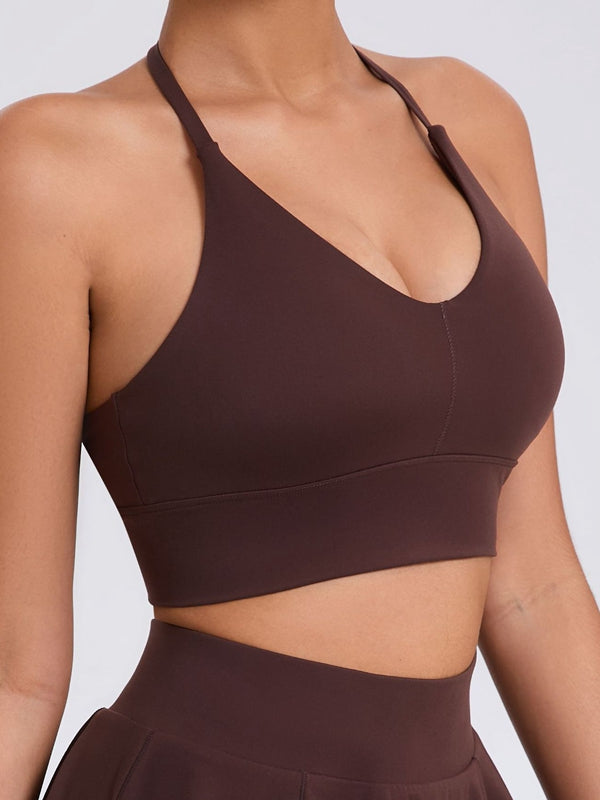 Sleek Deep U Backless Sports Bra