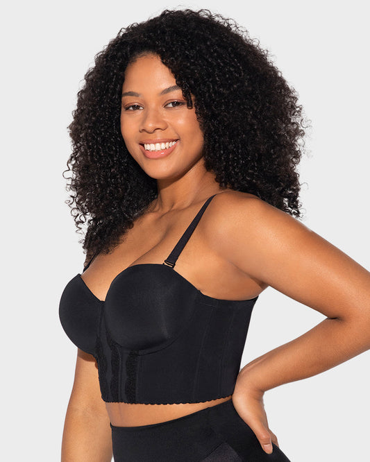 Flawless Fit Low-Back Strapless Bra