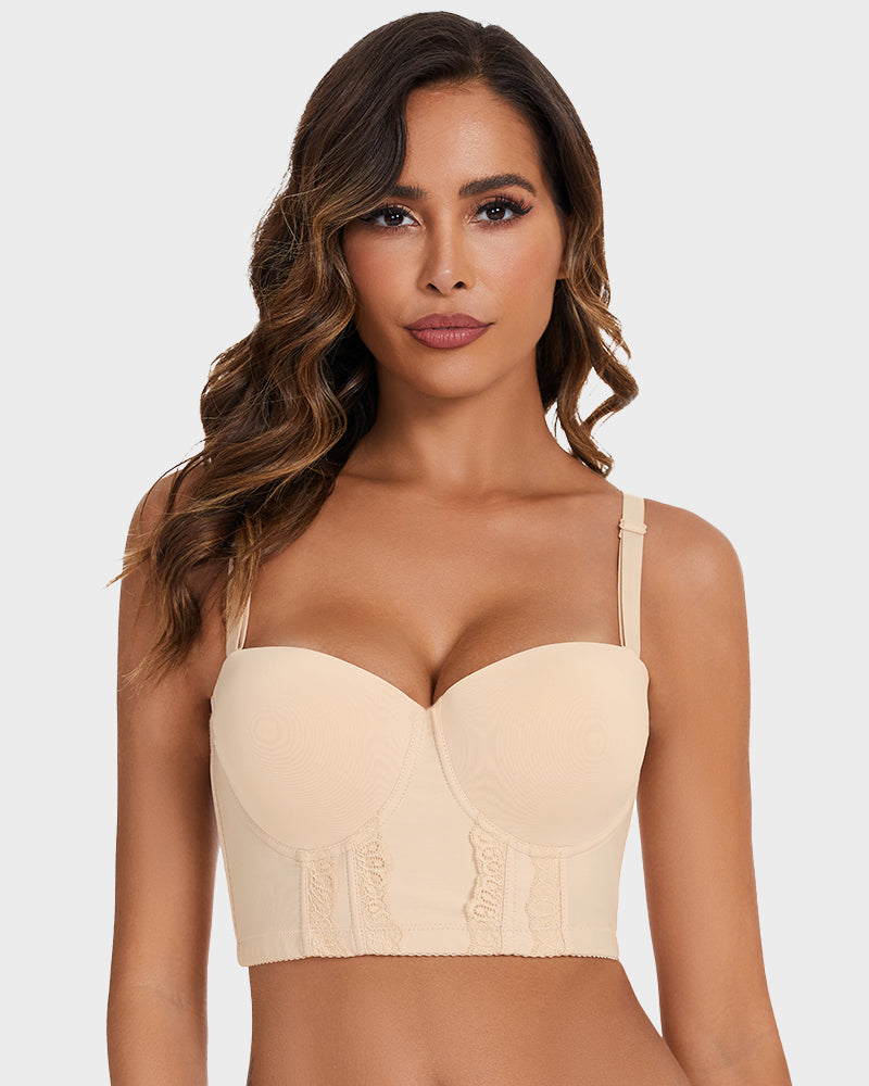 Flawless Fit Low-Back Strapless Bra