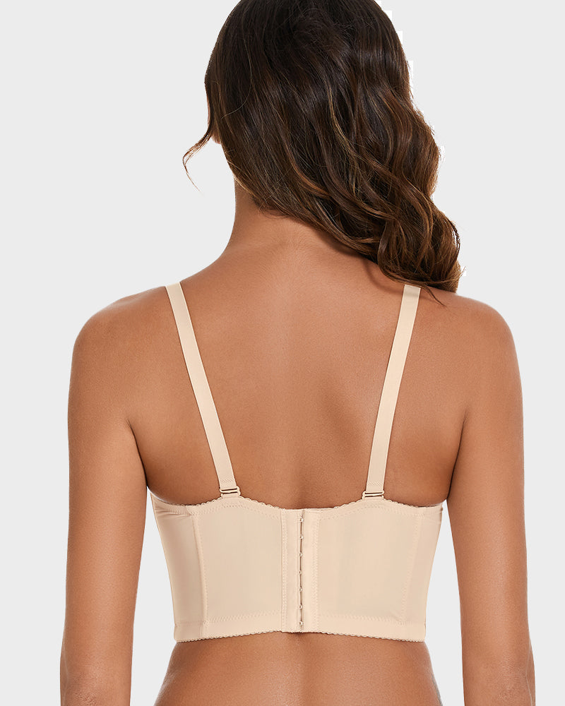 Flawless Fit Low-Back Strapless Bra