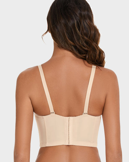Flawless Fit Low-Back Strapless Bra