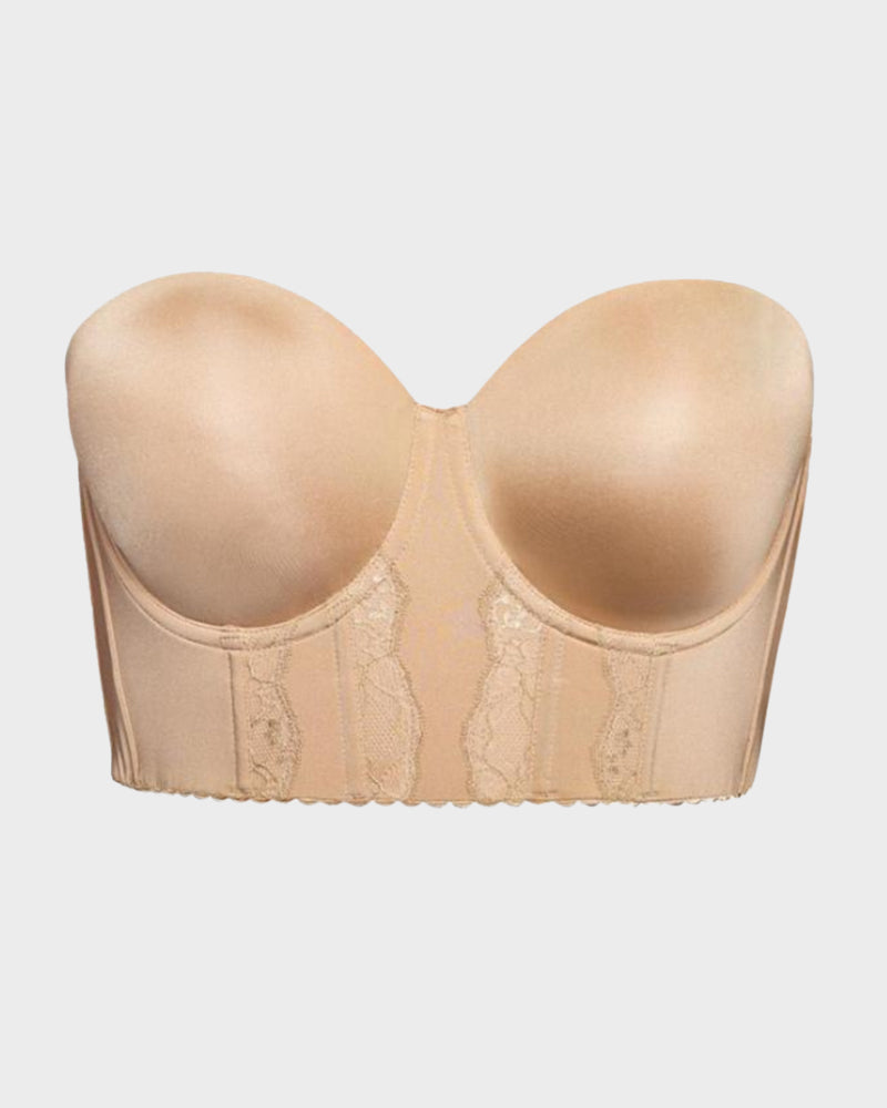 Flawless Fit Low-Back Strapless Bra