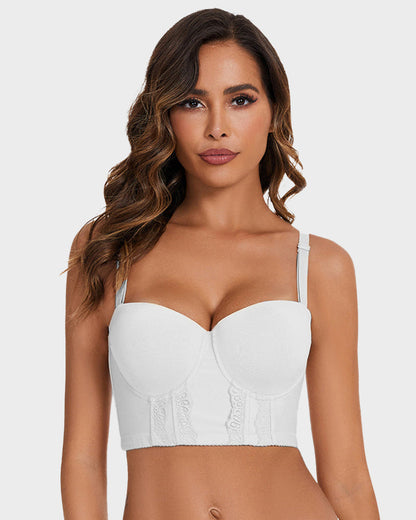 Flawless Fit Low-Back Strapless Bra