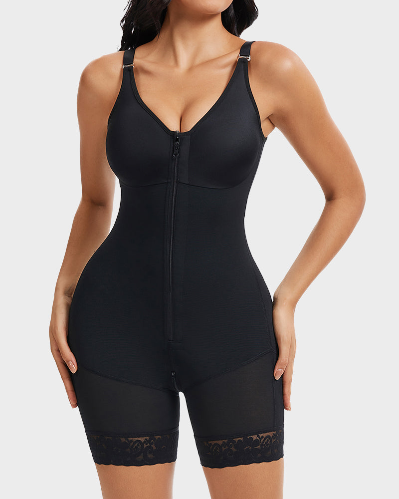 Tummy Control Butt Lifter Shaper with Zipper