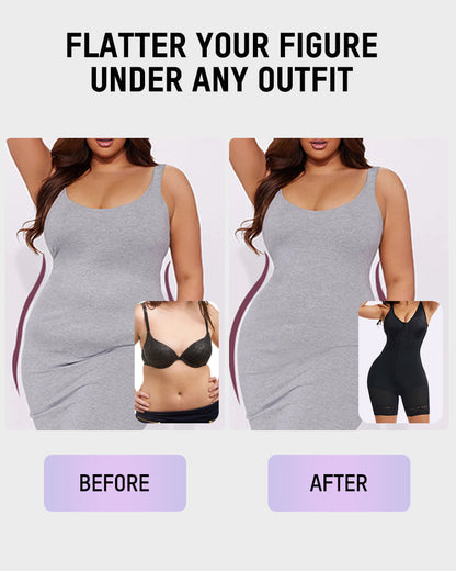 Tummy Control Butt Lifter Shaper with Zipper